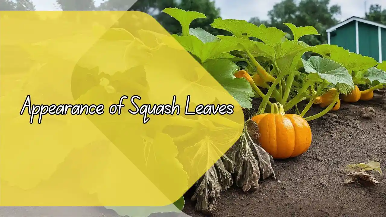 Understanding The Appearance Of Squash Leaves
