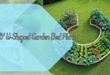 DIY U-Shaped Garden Bed Plans