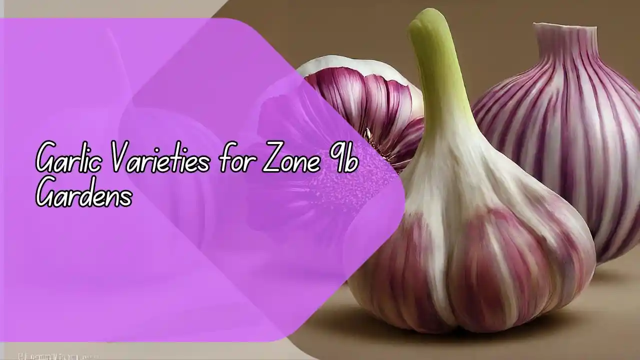 Top Garlic Varieties For Zone 9b Gardens