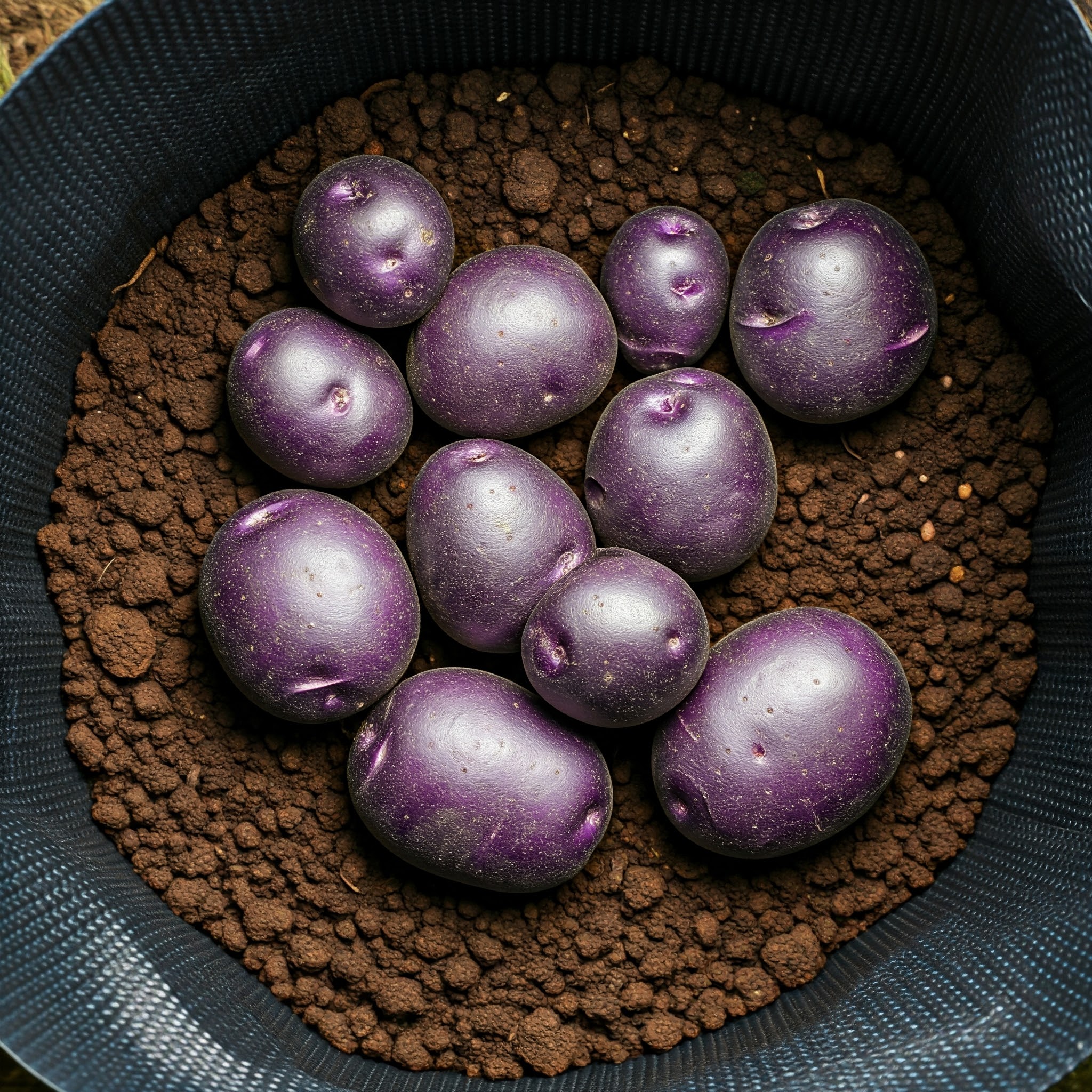 Purple Majesty potatoes,