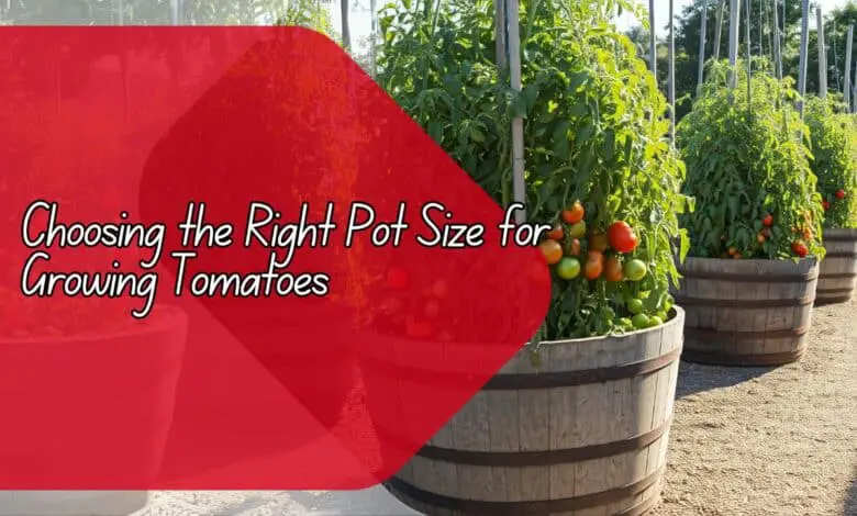 Right Pot Size for Growing Tomatoes