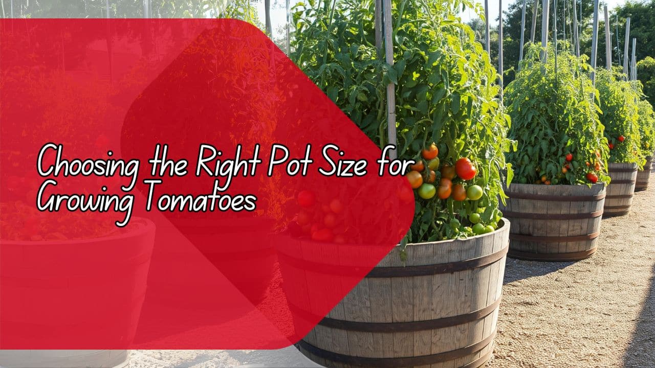 Choosing The Right Pot Size For Growing Tomatoes