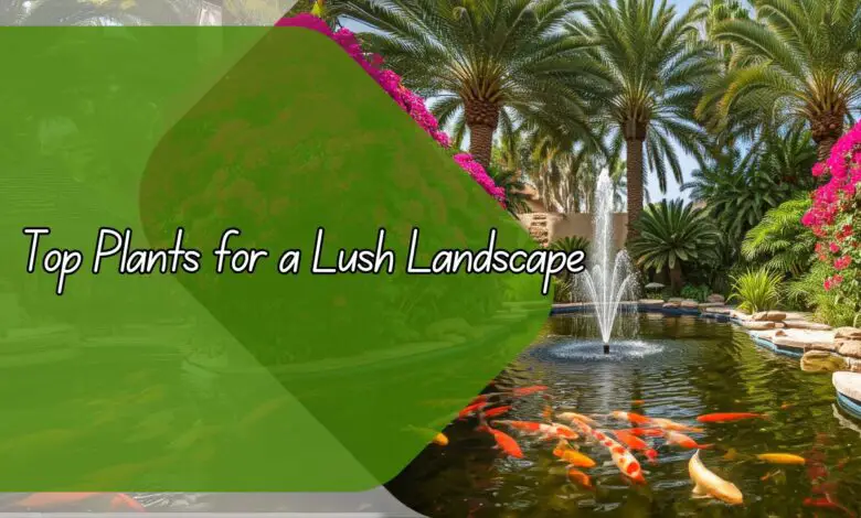 Top Plants for a Lush Landscape