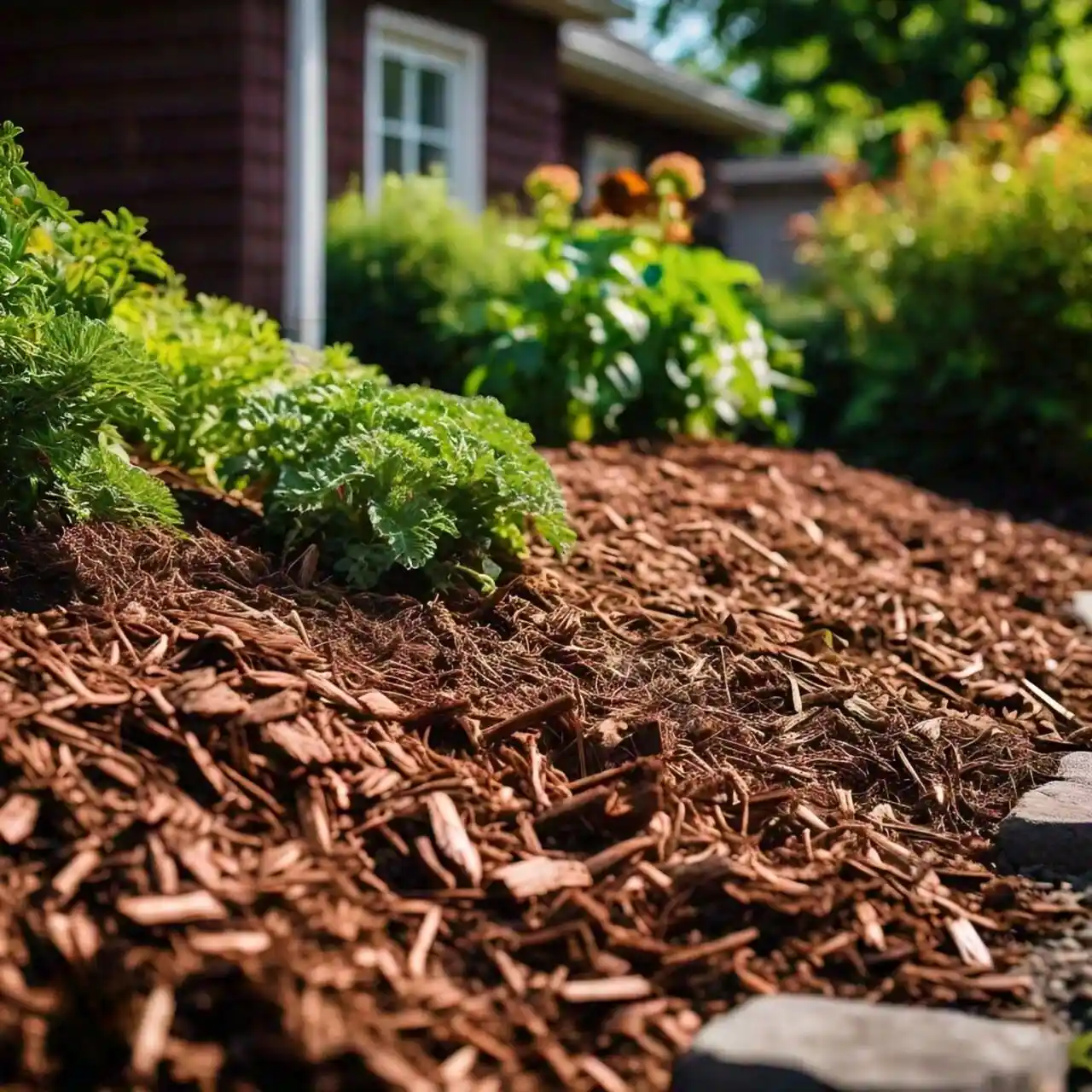 dense mulch layer