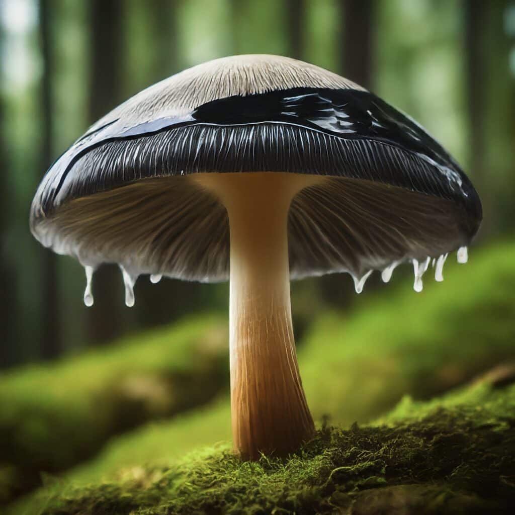 inky cap mushroom