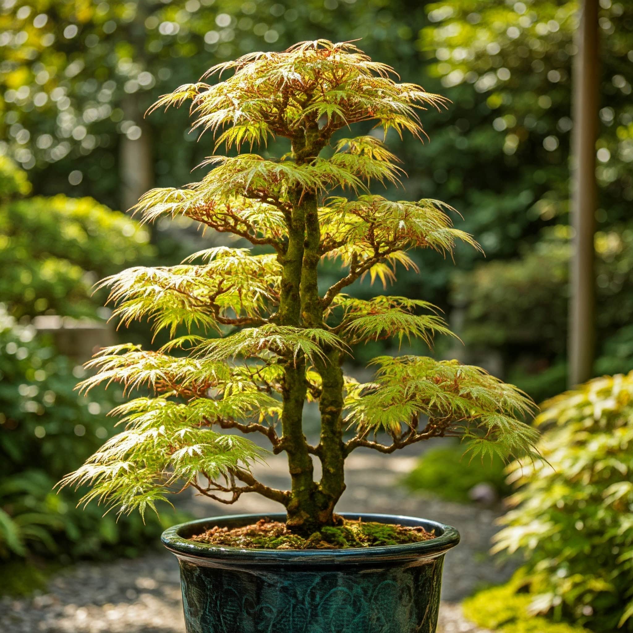 potted Japanese Maple Geisha plant