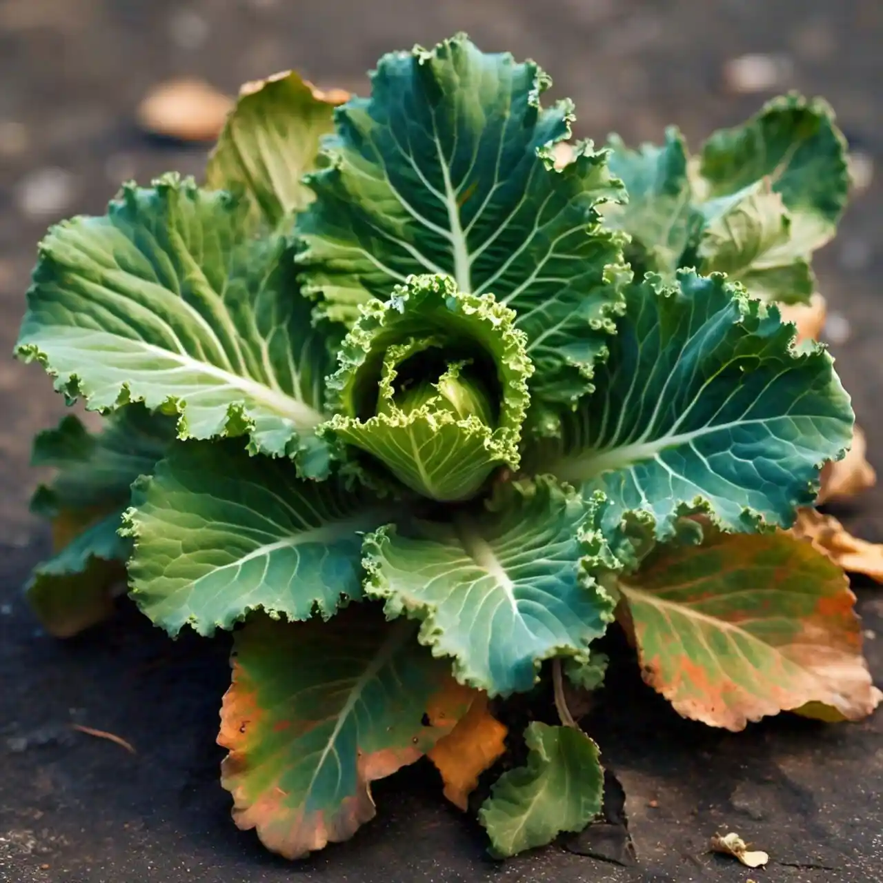 weed that resembles cabbage
